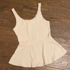 Express peplum tank